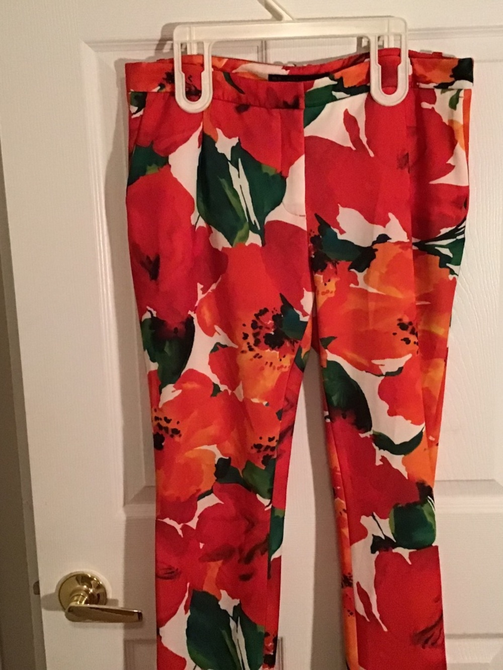 Zara floral pants